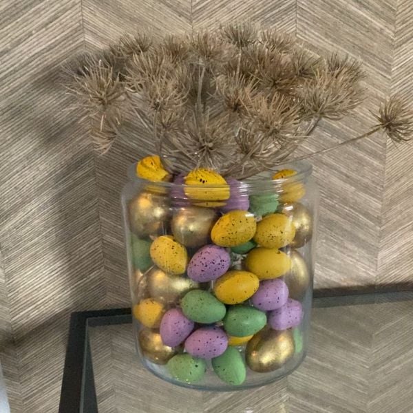 DIY vaas voor paastakken
