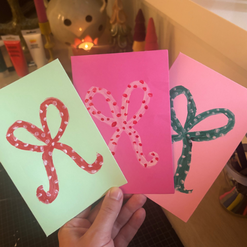 Kerstkaarten maken