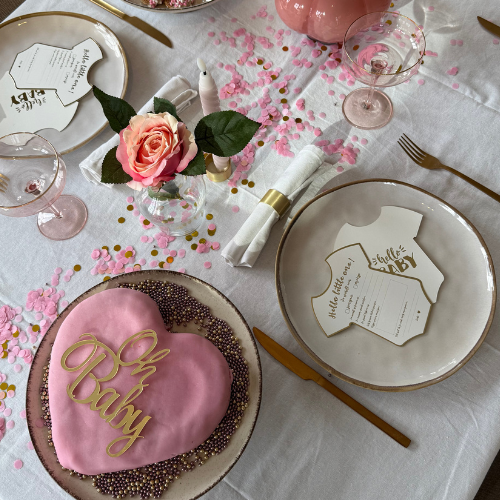 De perfecte babyshower tafel