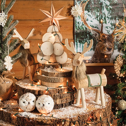 Kerststijl: Back to Nature