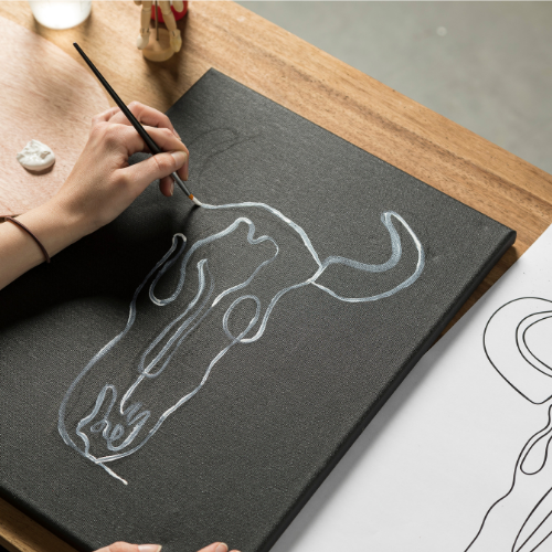 DIY lijntekening