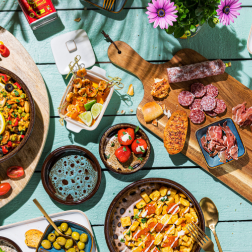 Tapas borrelplank 