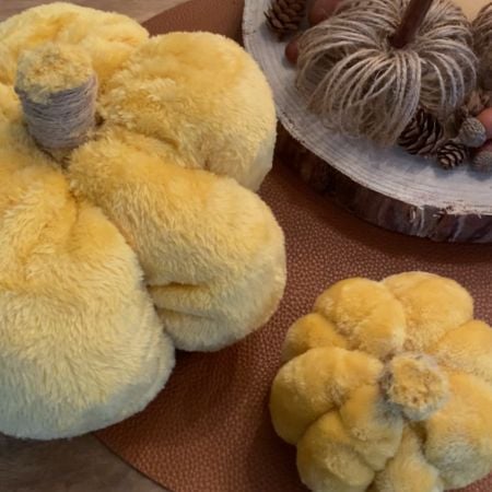 DIY: pompoenkussentje maken