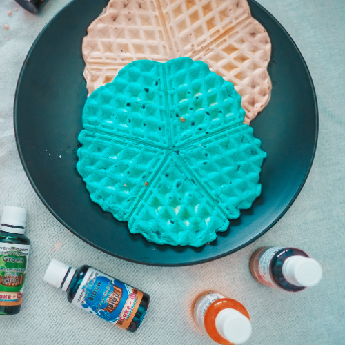 Recept: kleurrijke wafels