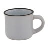 Espressomok classic - diverse kleuren - 10 cl - set van 4