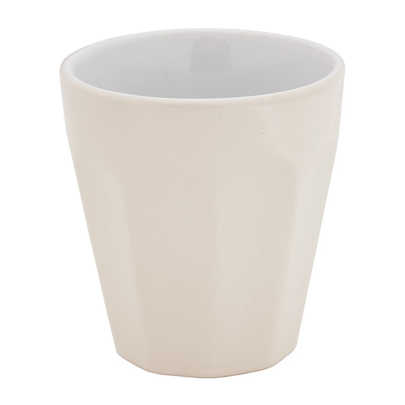 Bekers geribbeld - 220 ml - set van 4