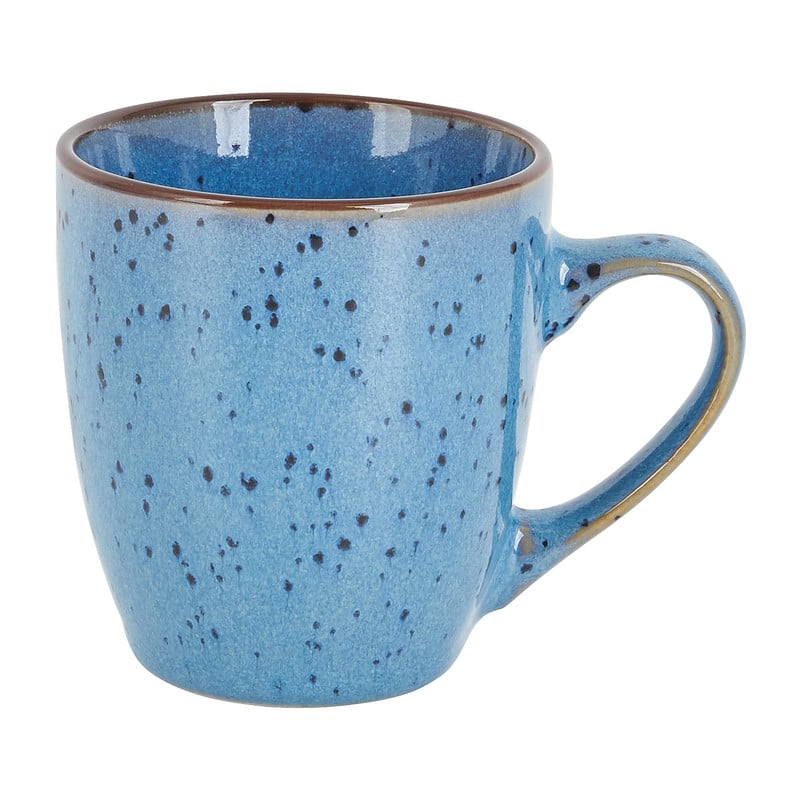 Mok voor senseo - dots - blauw - 175 ml