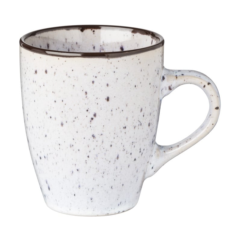 Mok dots - wit - 350 ml