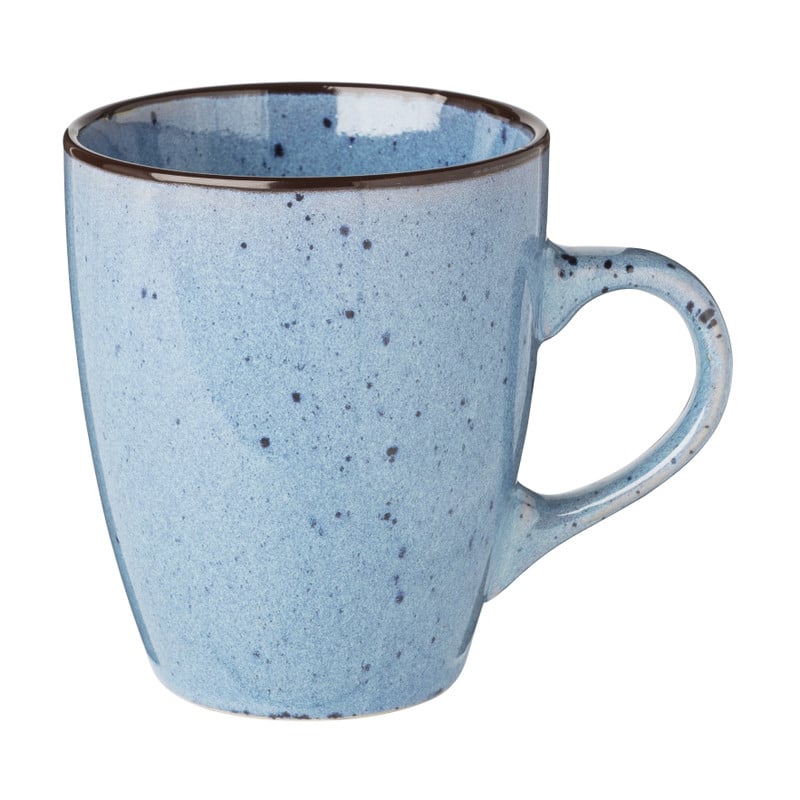 Mok dots - blauw - 350 ml