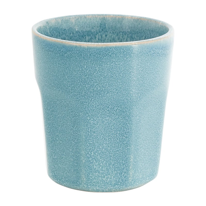 Mok facet - turquoise - 150 ml 