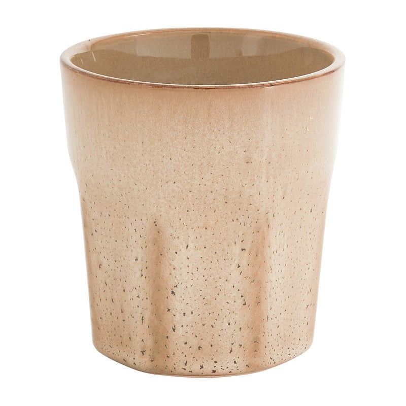 Mok facet - beige - 150 ml 