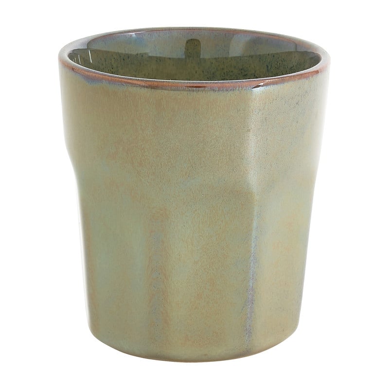 Mok facet - groen - 150 ml 