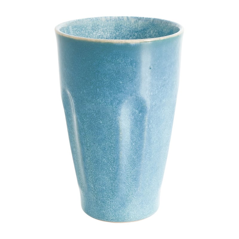 Mok facet - turquoise - 360 ml 