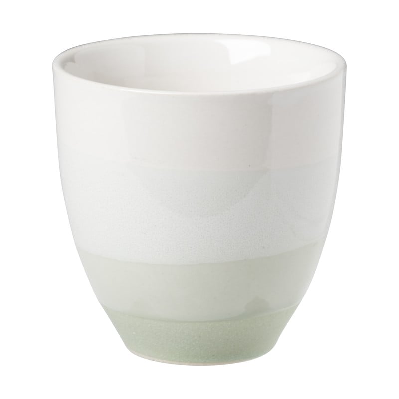 Beker strepen - grijs - 200 ml