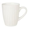 Mok relief - wit - 300 ml