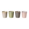 Mokken reactive glaze - multikleur - set van 4 - 200 ml