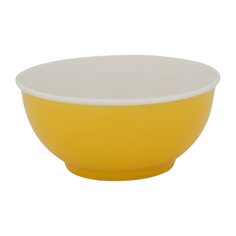 Schaal - geel - 14 cm