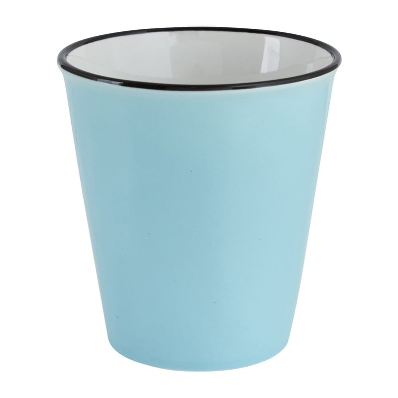 Melkbeker - blauw - 34 cl