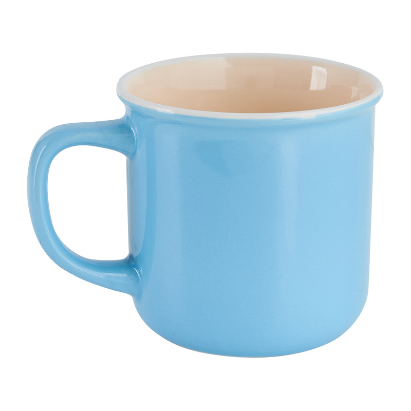 Mok klassiek - blauw - 320 ml