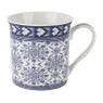 Mok met blauw decor - diverse varianten - 30 cl