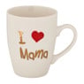 Mok - I love mama - wit/goud - 360 ml 