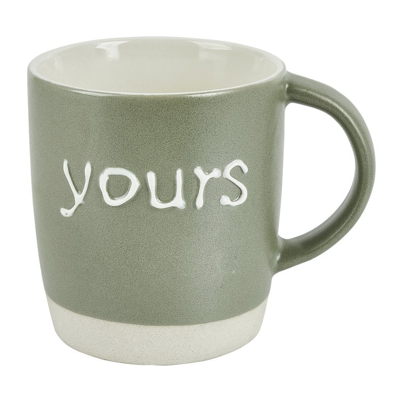 Mok yours - groen - 31 cl