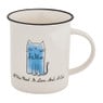 Mok kat met tekst - diverse kleuren - 300 ml