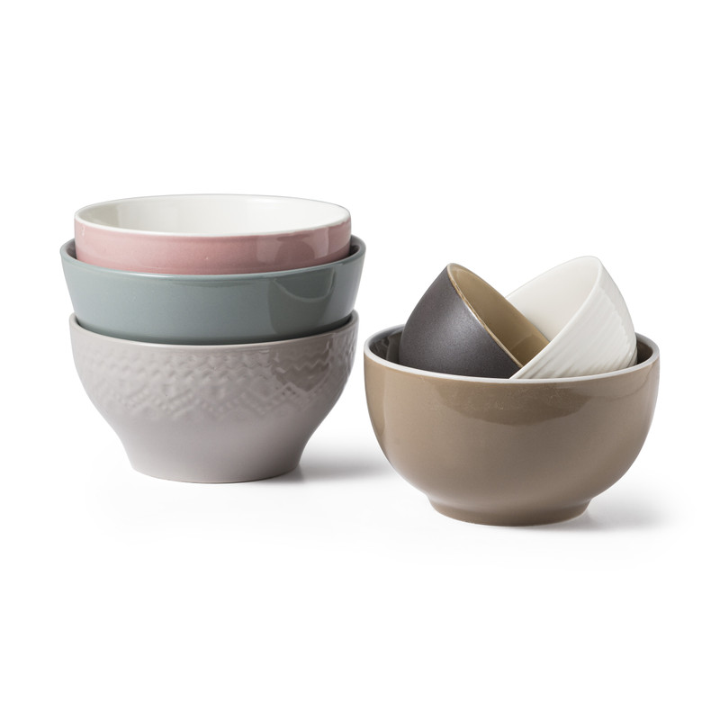 Schaaltje soft colours - lichtgrijs - Ø13 cm