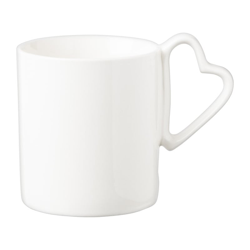 Mok met oor - hart - 380 ml 