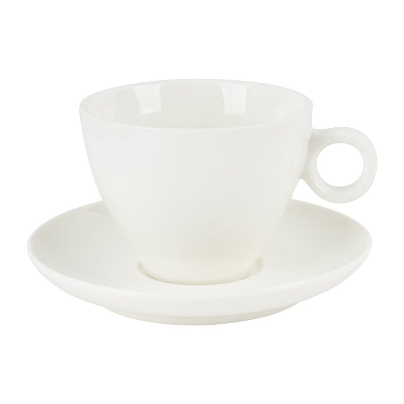Kop en schotel koffie groot - 220 ml