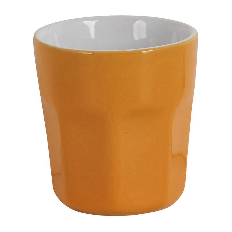 Espressomok facet - Geel - 60 ml