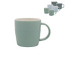 Mok mat/glans - 30 cl - blauw/turquoise