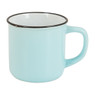 Mok blauw met zwarte rand - 300 ml