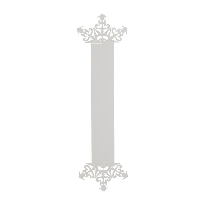 Servetring Sneeuw - zilver - set van 6