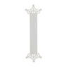 Servetring Sneeuw - zilver - set van 6