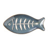 Bord vis - blauw - 23x11x2,5 cm