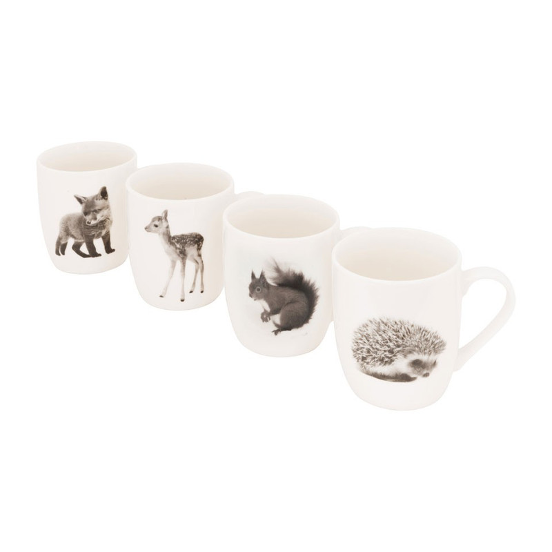 Mok forest animals - set van 4