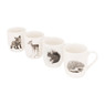 Mok forest animals - set van 4