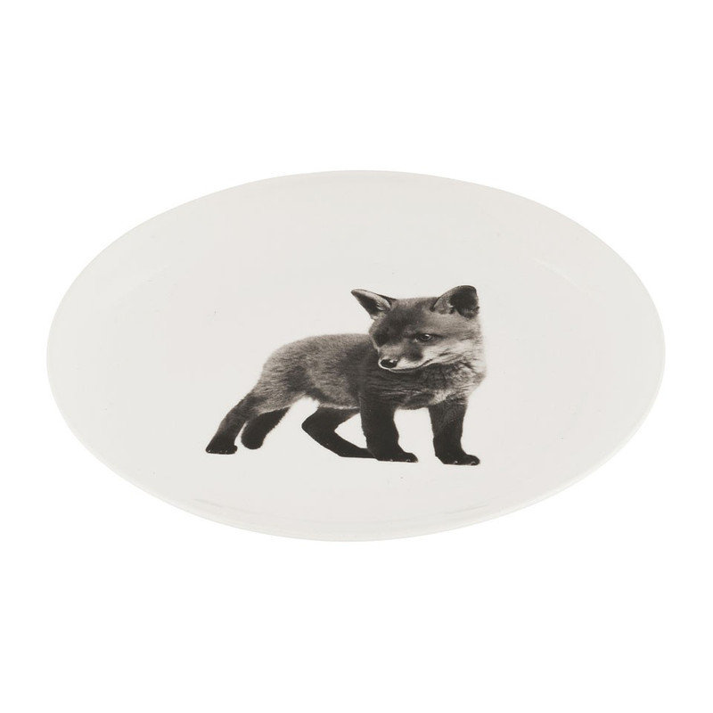 Ontbijtbord forest animals - 20 cm