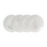 Bordenset gusta bloem -⌀20 cm - set van 4