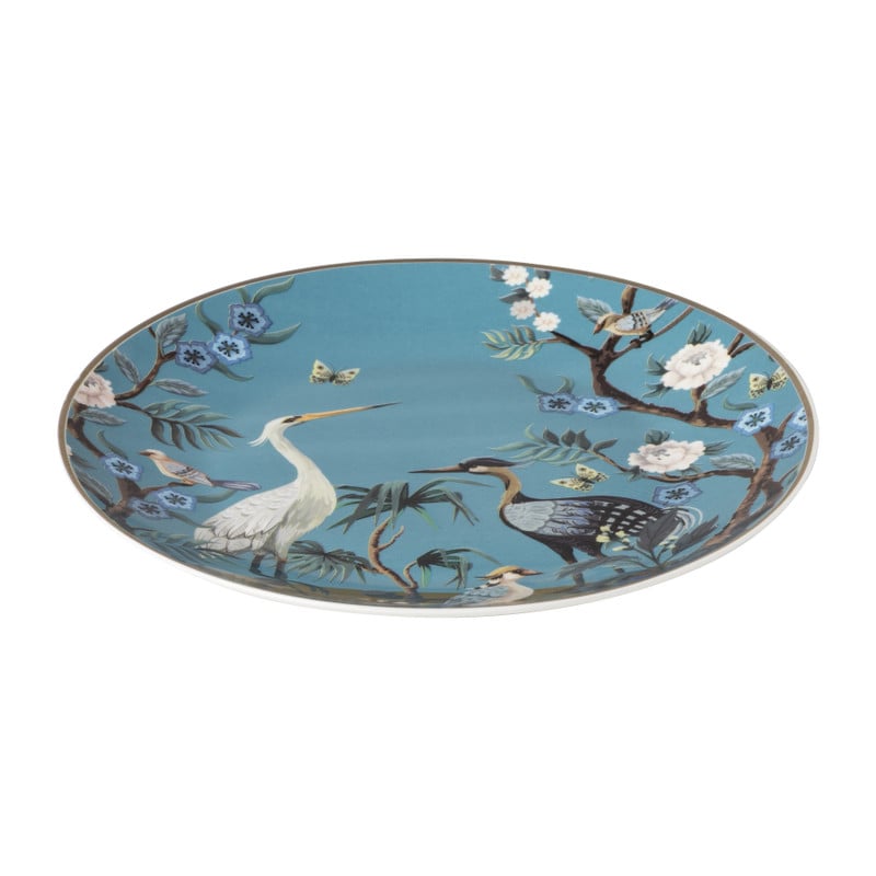 Ontbijtbord kraanvogel - ⌀20 cm - diverse varianten