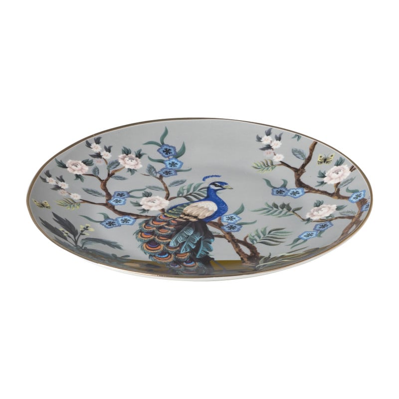 Ontbijtbord kraanvogel - ⌀20 cm - diverse varianten