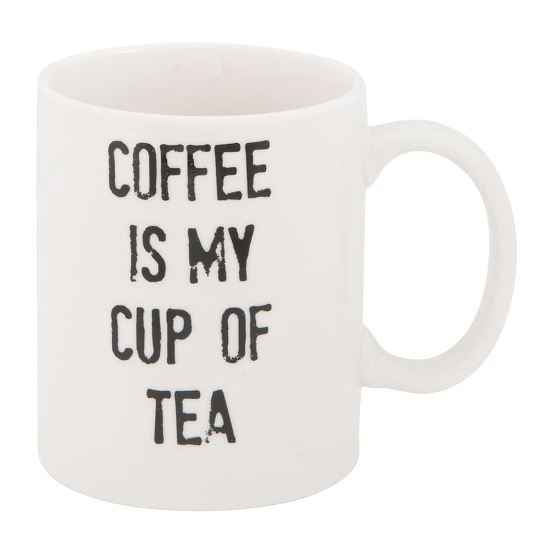 Mok Coffee Is My Cup Of Tea - wit - 35 cl