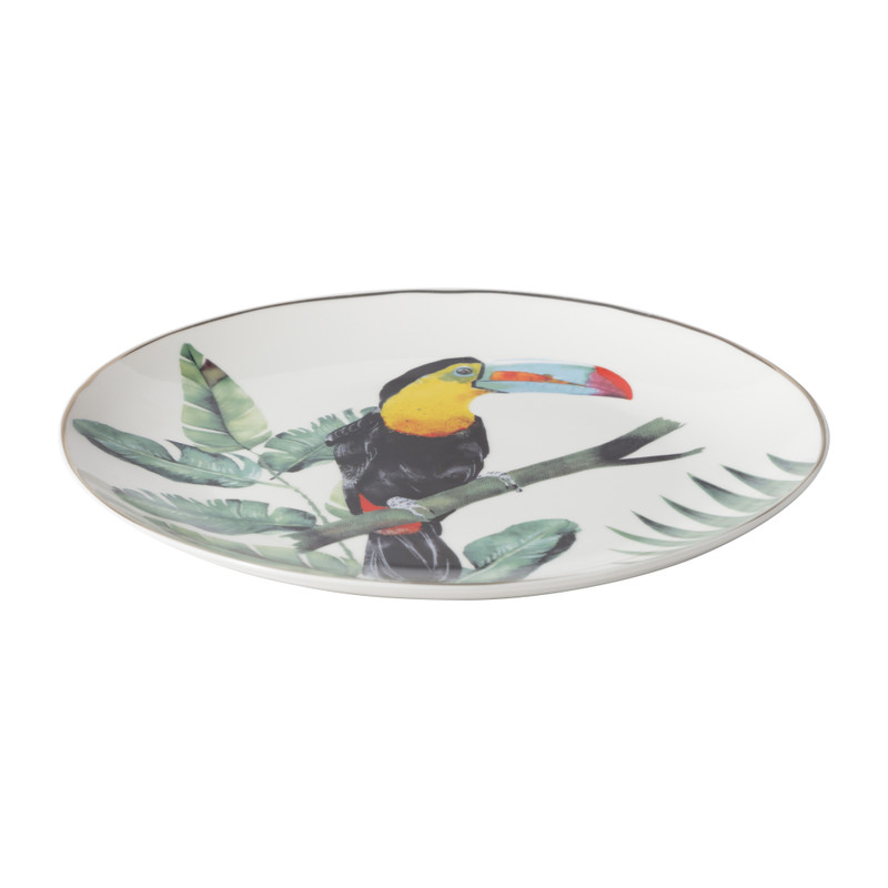 Dinerbord toekan - ⌀27 cm 