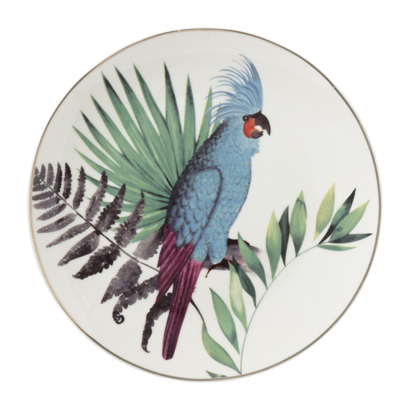Dinerbord kaketoe - ⌀27 cm 