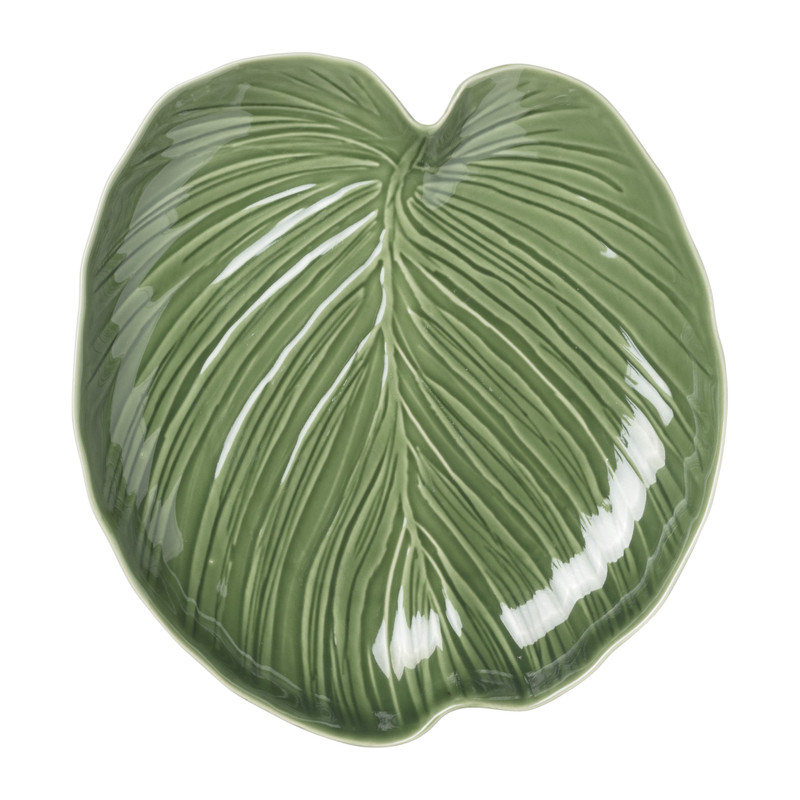 Bord blad - groen - 4x25x23.5 cm