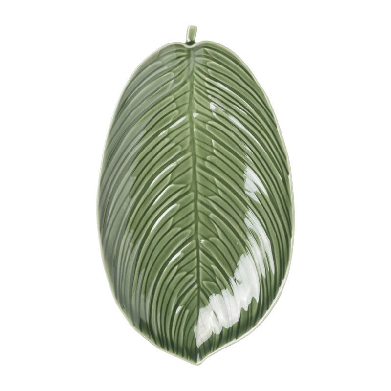 Bord blad - groen - 3.2x27.5x15.5 cm