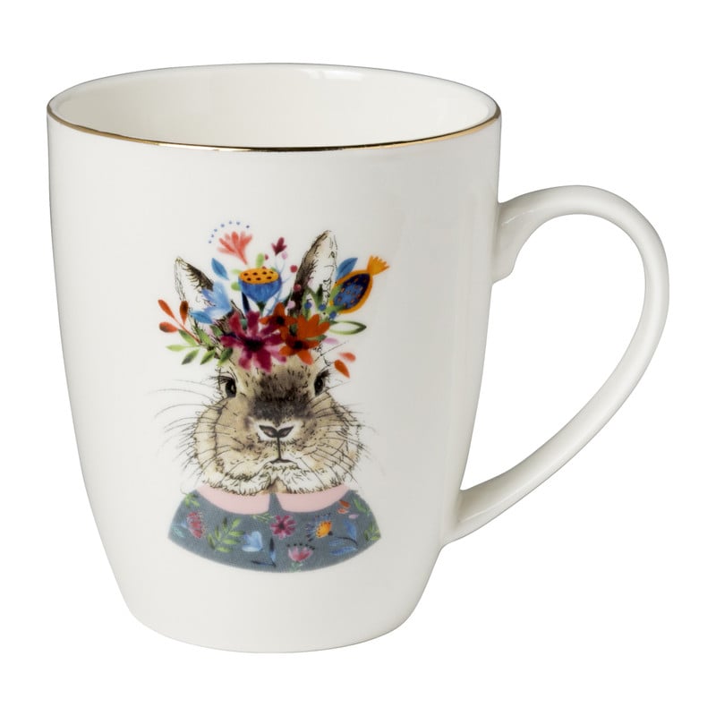 Mok vintage rabbit - 360 ml