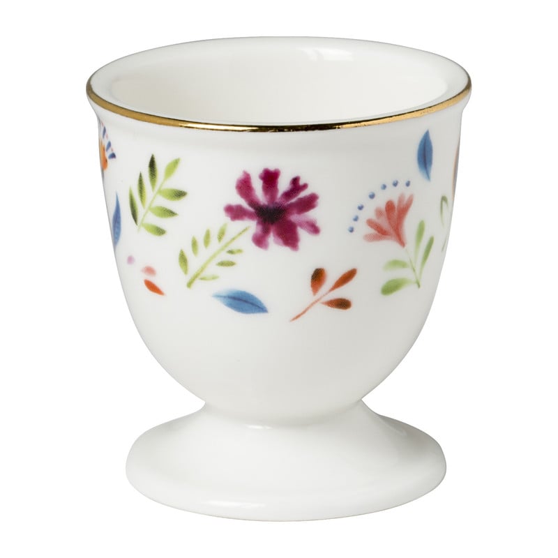 Eierdopje vintage flowers - ø4.8 cm