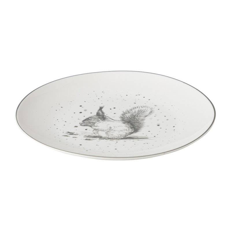 Ontbijtbord eekhoorn - 20.5 cm 